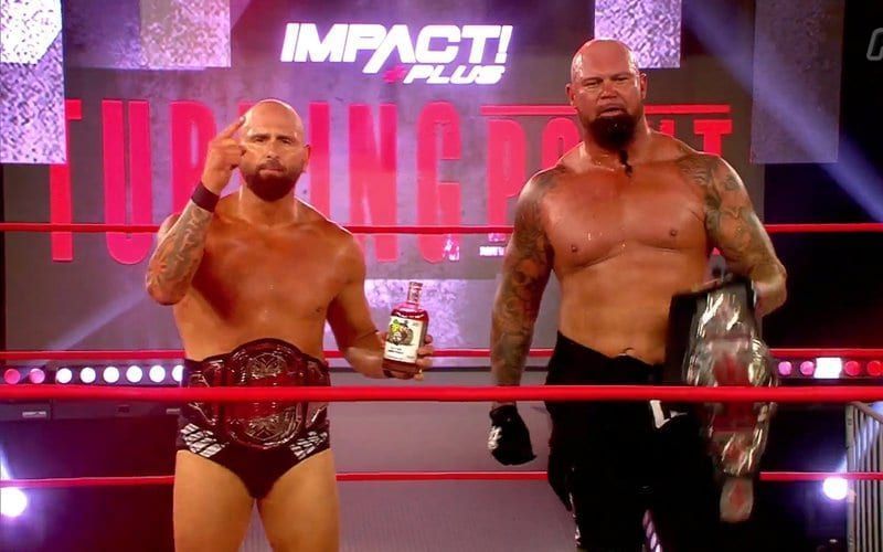 The Good Brothers Win Impact Wrestling Tag Team Titles At Turning Point