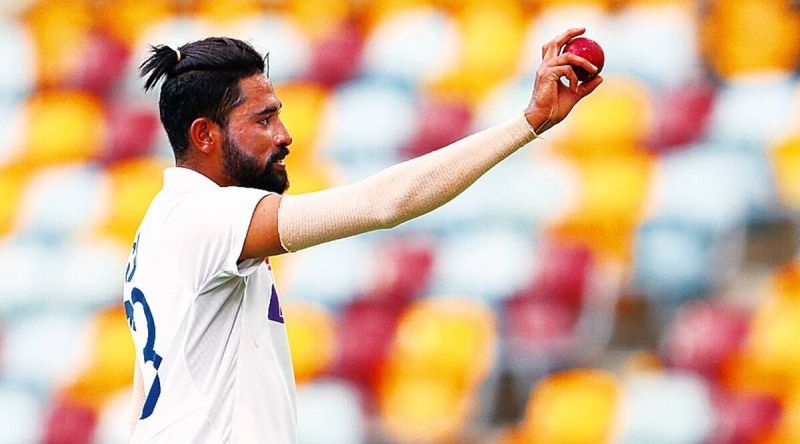 Mohammed Siraj has bowled with the SG and the Kookaburra