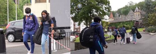 Indian women's team moved to Taunton ahead of the second ODI against England.