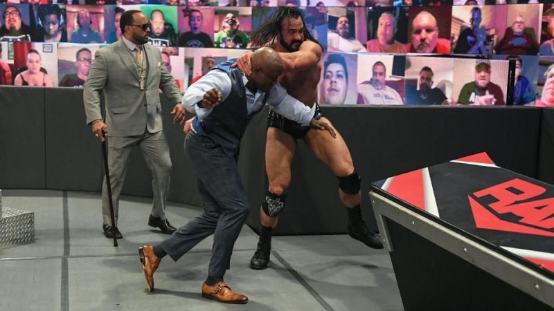 Drew McIntyre destroyed Bobby Lashley on WWE RAW this week