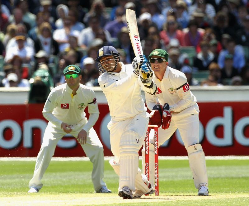 Virender Sehwag during the 2011-12 Australia tour.