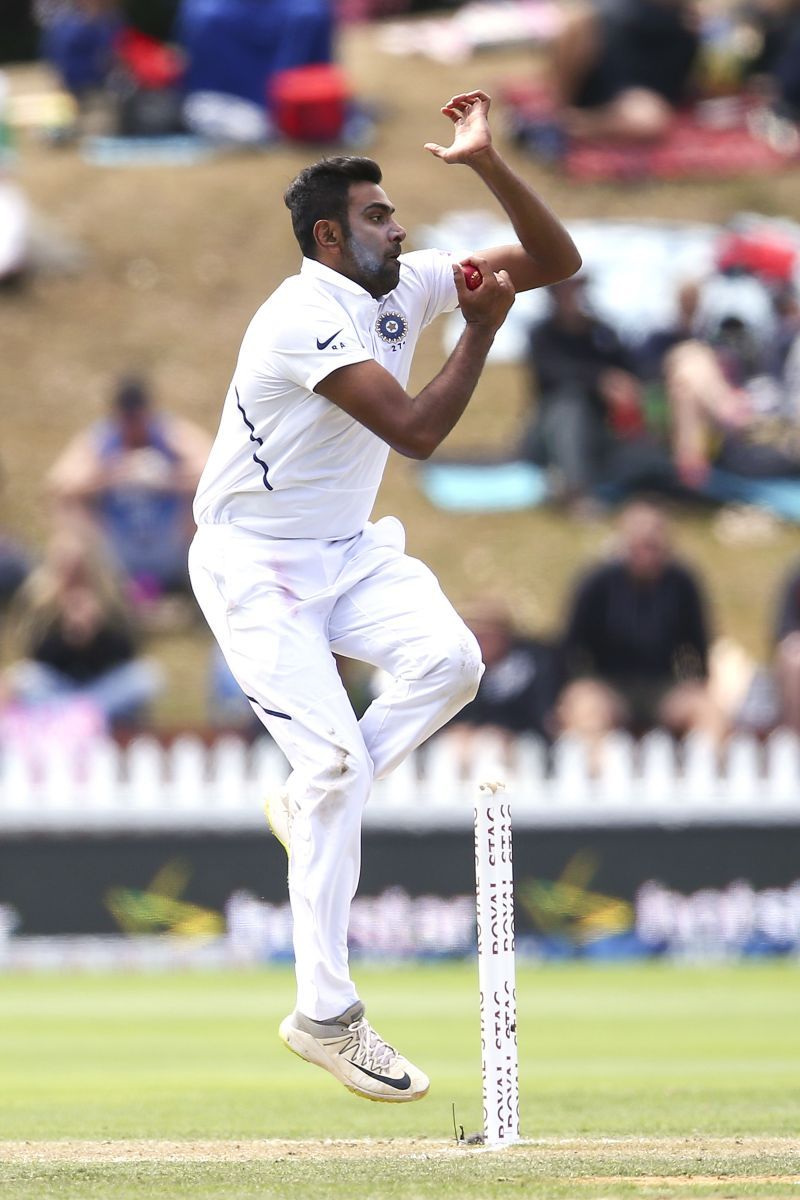 Ravichandran Ashwin in action for the Indian team