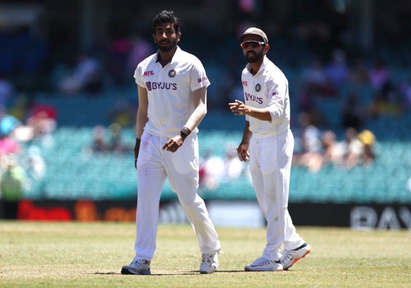 Bumrah didn't play the 4th Test of the series Down Under in 2021