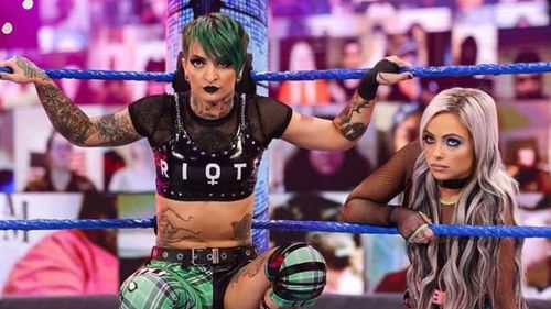 Ruby Riott and Liv Morgan