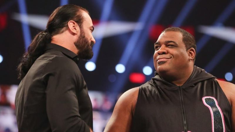 Keith Lee and Drew McIntyre crossed paths in late 2020 and early 2021