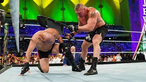 Cain Velasquez lost to Brock Lesnar in his only televised WWE match