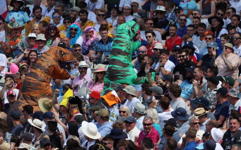 70 percent crowds were allowed for the England-New Zealand Test in Edgbaston earlier this month. Pic: Getty Images