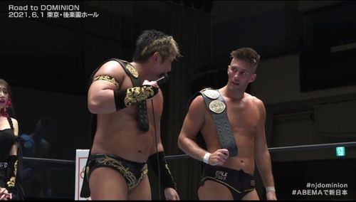 Dangerous Tekkers have won the IWGP Tag Team Championships