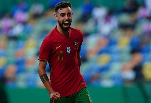 Bruno Fernandes produced a magnificent display for Portugal