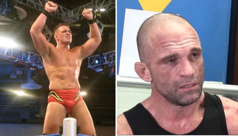 Charlie Haas was hit by a fan at a wrestling event