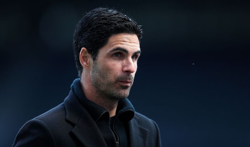 Arsenal manager Mikel Arteta.  (Photo by Lee Smith - Pool/Getty Images)