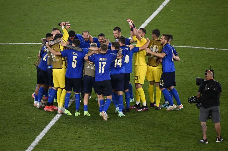 Goals from Manuel Locatelli and Ciro Immobile helped Italy to a comfortable 3-0 win over Switzerland