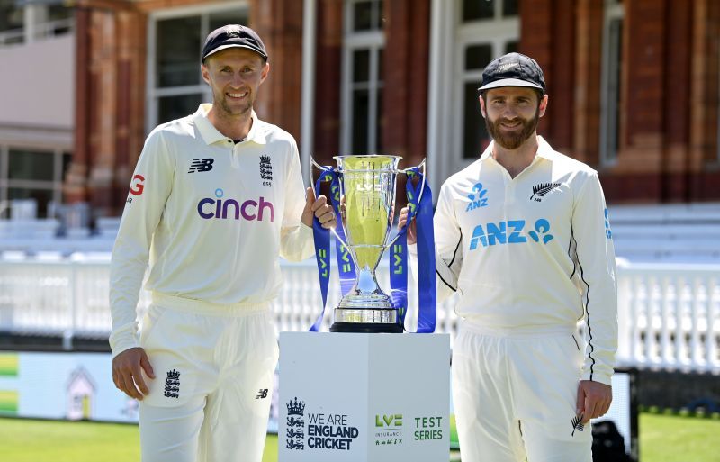 Joe Root (L) & Kane Williamson will lead their respective sides.