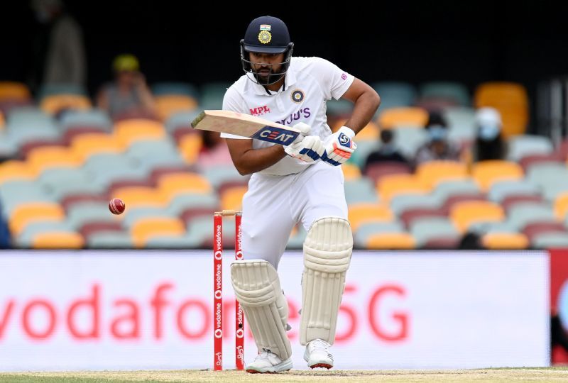 Rohit Sharma in action for the Indian team.