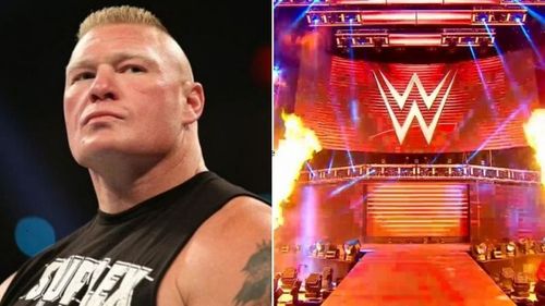 A former WWE star says Brock Lesnar may have saved his life inside the ring