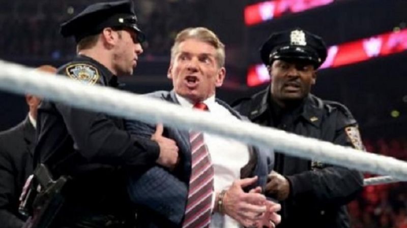 WWE was the victim of a crime recently