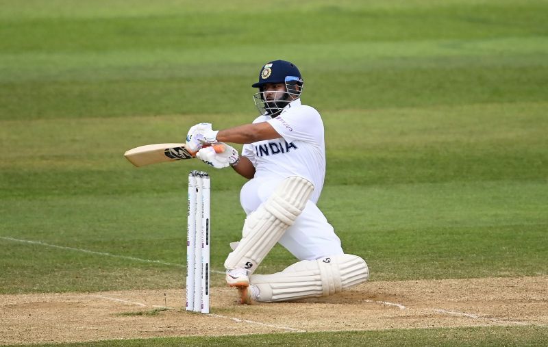 Rishabh Pant played quite a few unconventional shots during the course of his innings