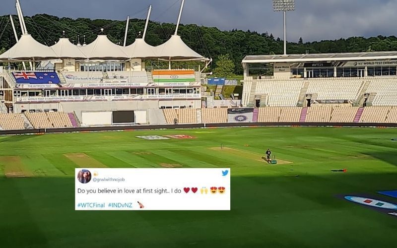 Fans on Twitter are hoping for a full day of cricket as the weather has improved in Southampton