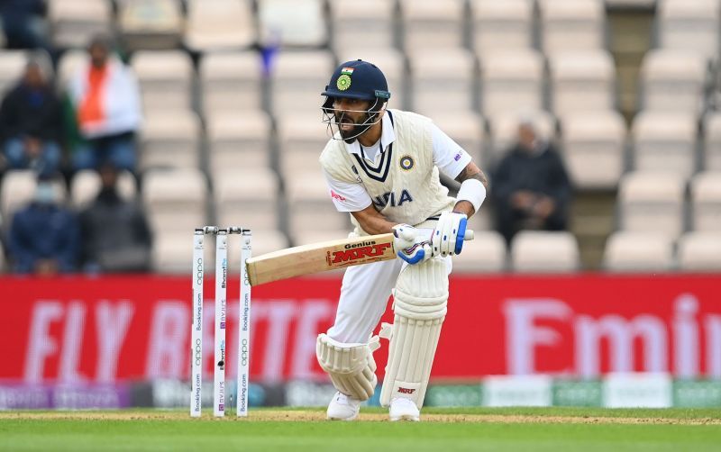 Virat Kohli was circumspect for the majority of his innings