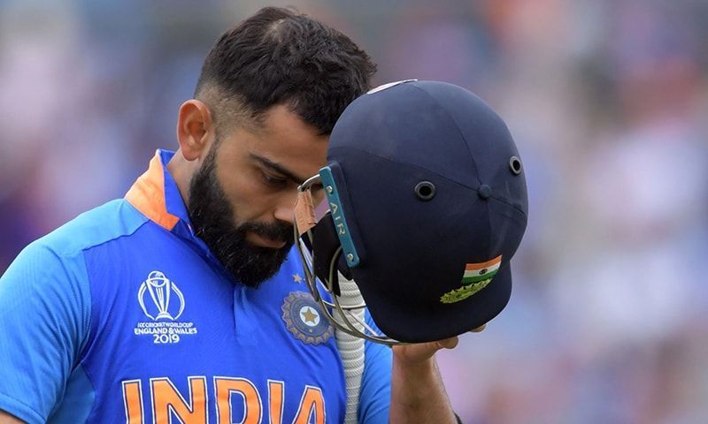 Kohli was dismissed by Boult in the semifinal of the ICC 2019 WC