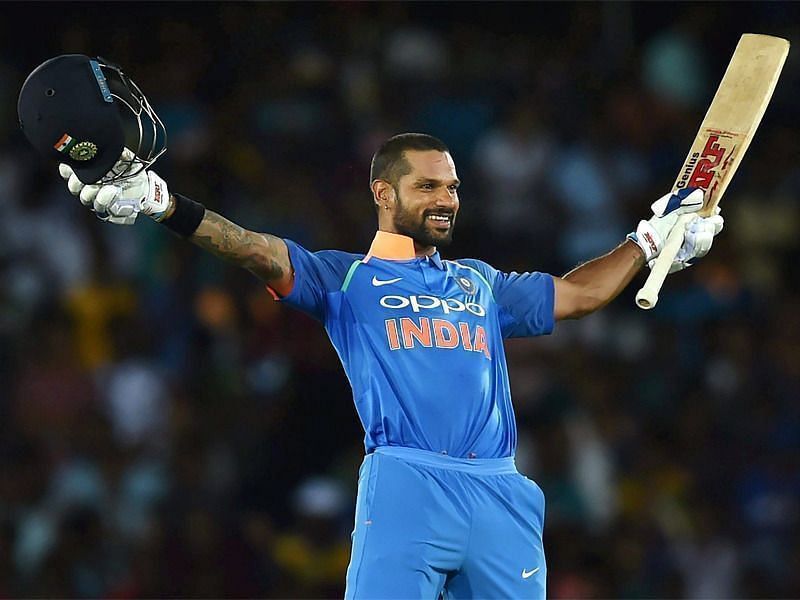 Shikhar Dhawan&#039;s unbeaten 100 helped India register an easy win