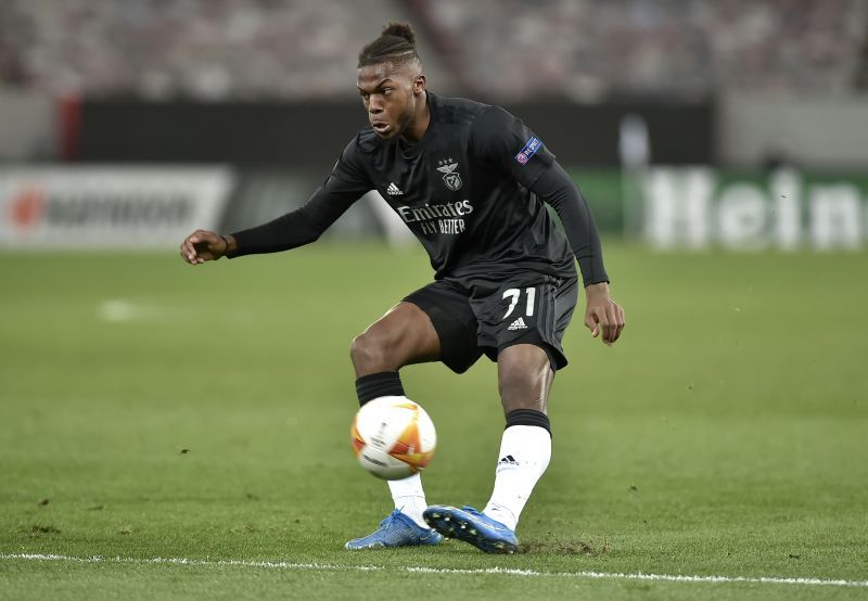 Nuno Tavares in action for SL Benfica