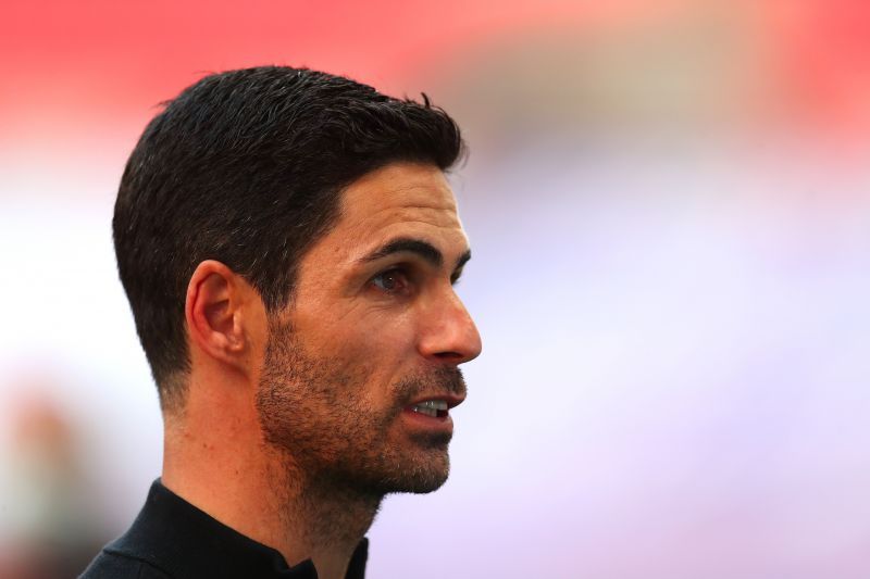 Arsenal manager Mikel Arteta. (Photo by Catherine Ivill/Getty Images)