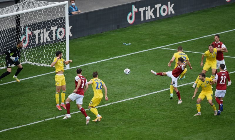 Christoph Baumgartner's first-half strike sealed all three points for Austria against Ukraine at Euro 2020