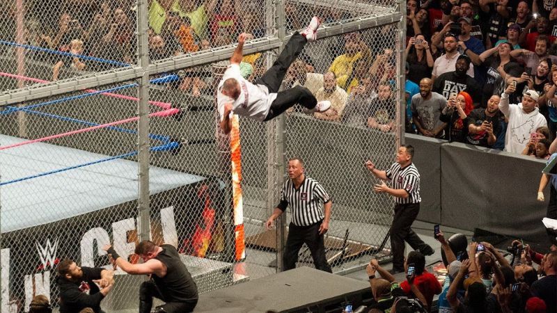 Shane McMahon jumped off the top of Cell at WrestleMania