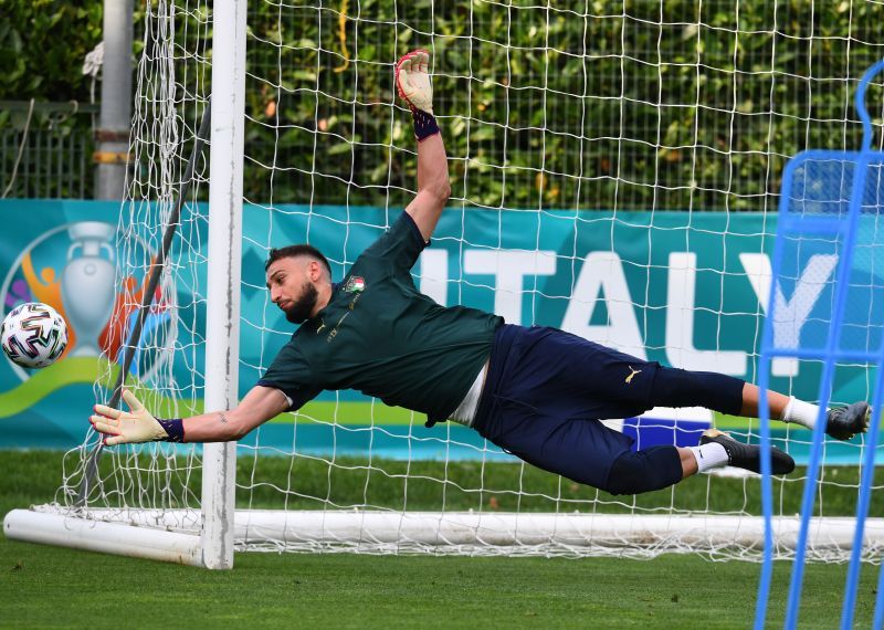 Italy Training Session And Press Conference