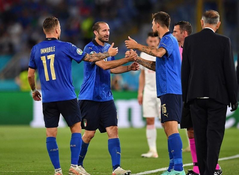 Chiellini gave Italy a cause of concern