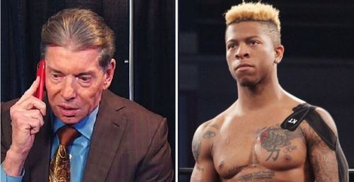 Vince McMahon and Lio Rush