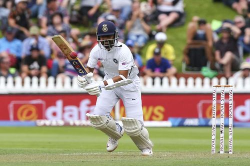 Ajinkya Rahane in action for India's Test side