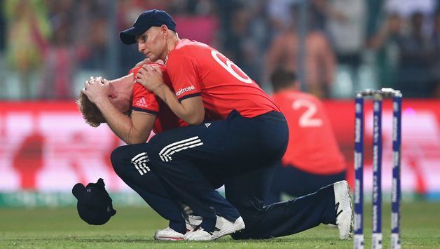 The world still remembers Ben Stokes on his haunches after their heartbreaking loss to the Windies in the ICC 2016 WT20