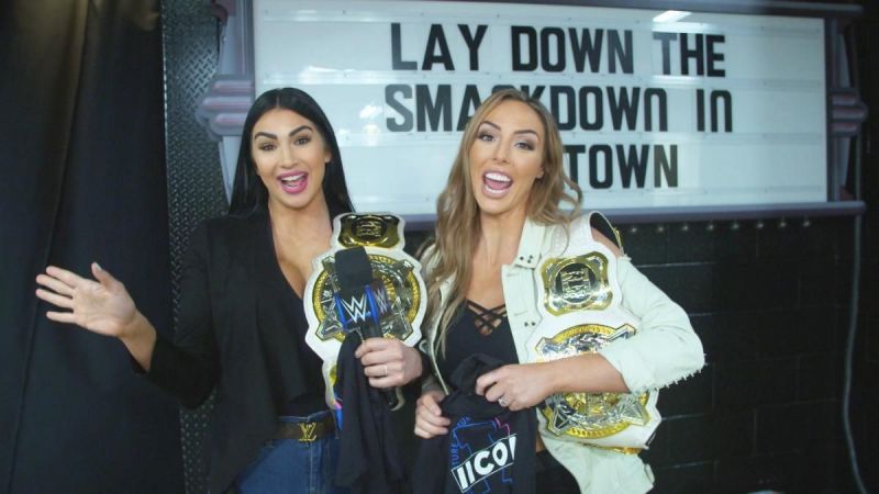 The IIconics held the Women's Tag Team Championship in 2019