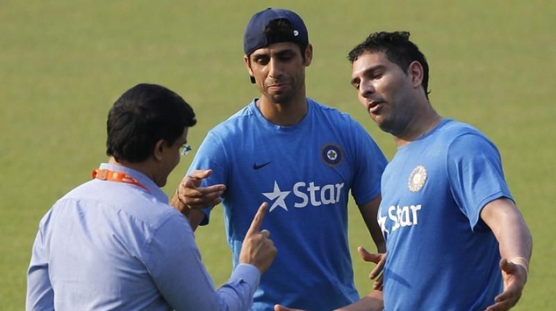 Yuvraj Singh is a fan of Ashish Nehra's comic timing