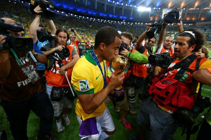 Lucas Moura was a part of Brazil&#039;s 2013 Confederations Cup winning side