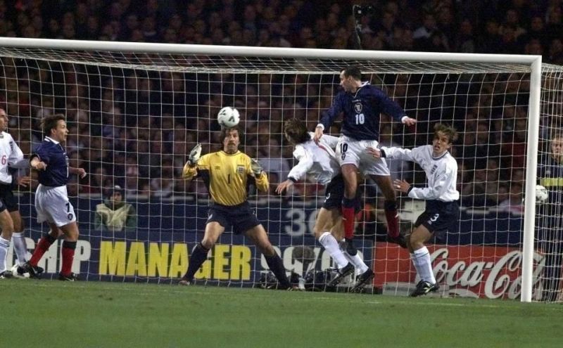 Don Hutchison was the hero as Scotland beat England 0-1 at the Wembley in 1999.