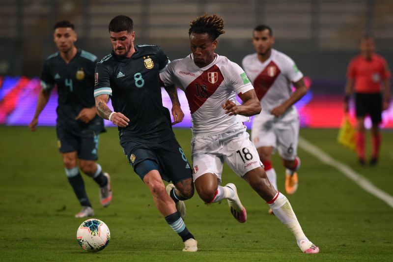 Argentina defeated Peru in their last WCQ. (Photo by Ernesto Benavides - Pool/Getty Images)