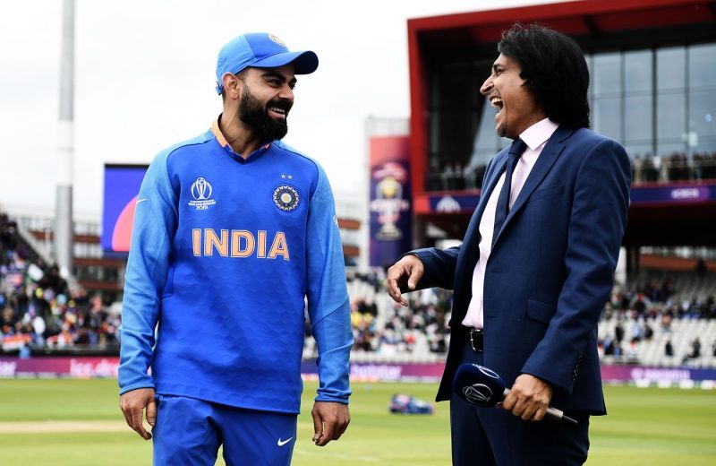 Virat Kohli and Ramiz Raja