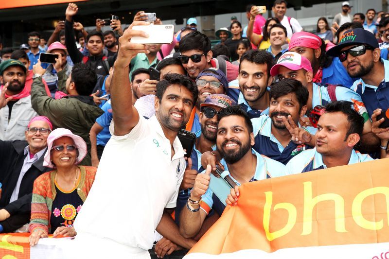 Ravichandran Ashwin has plenty of reasons to smile