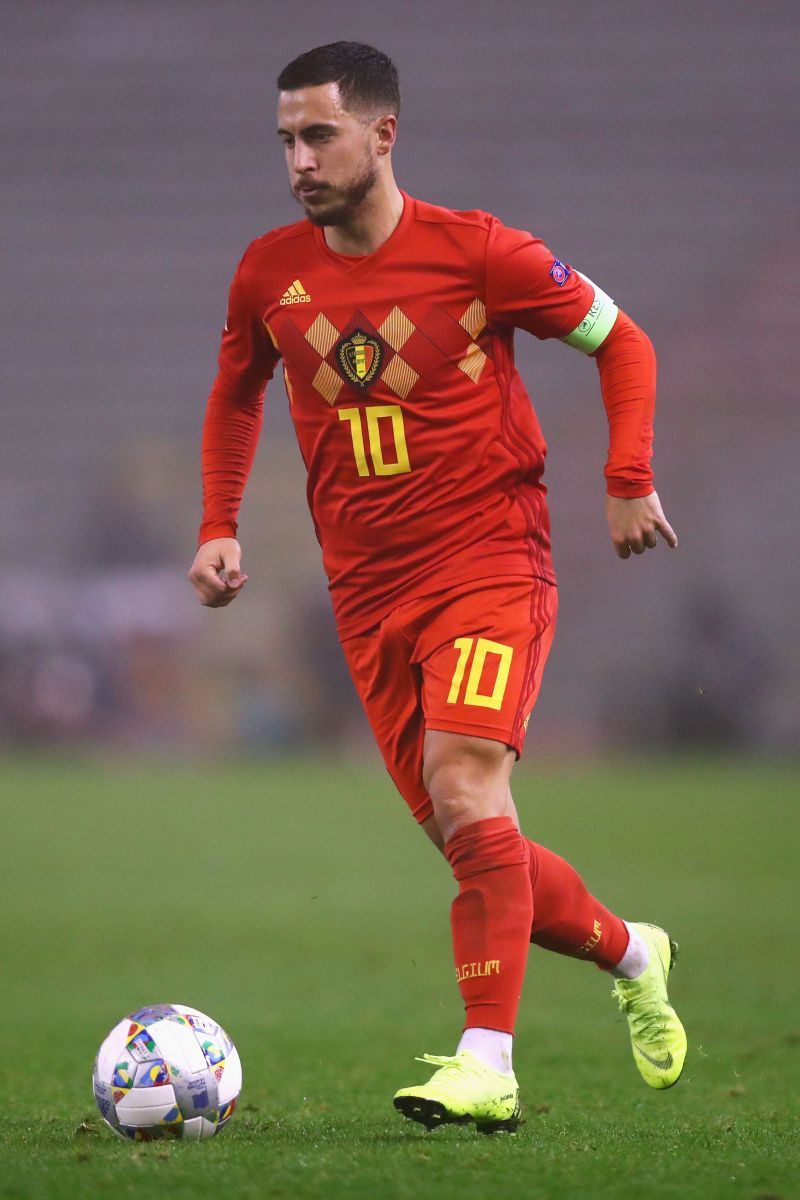 Eden Hazard will be captaining Belgium at Euro 2020.