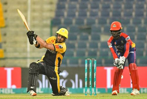 Peshawar Zalmi knocked Karachi Kings out of PSL 2021. Pic: PSL