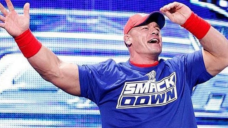 John Cena was drafted from RAW to SmackDown and then back to Monday Night RAW during the 2011 WWE Draft