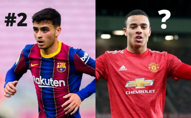 Pedri and Mason Greenwood