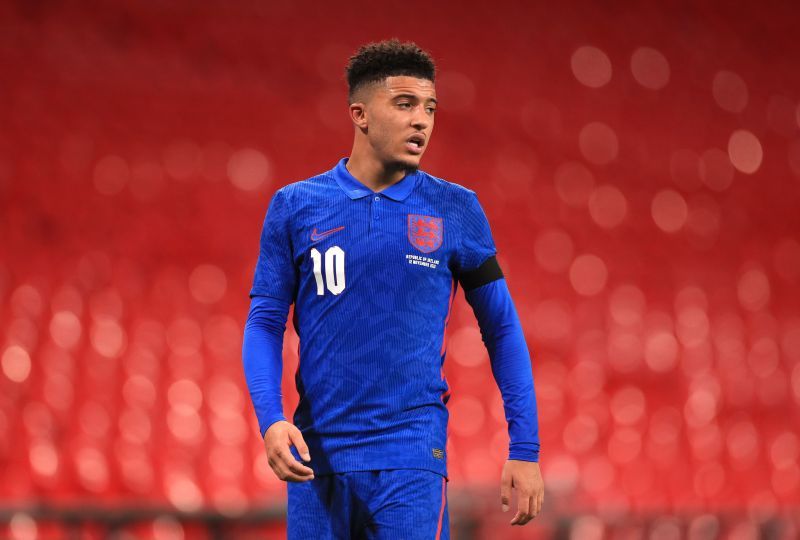 Jadon Sancho is yet to play for England at Euro 2020