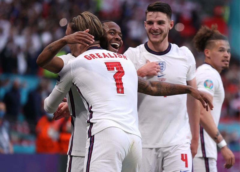 England topped Group D after beating the Czech Republic.