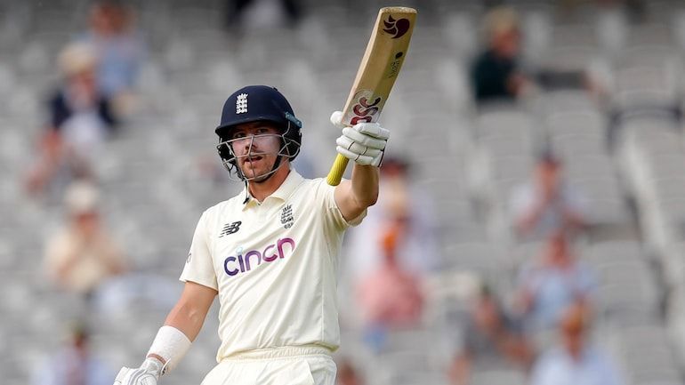 Rory Burns batted through the innings and was the last batter to be dismissed for England.