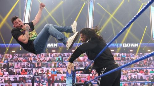 Dominik took a free ride on WWE SmackDown