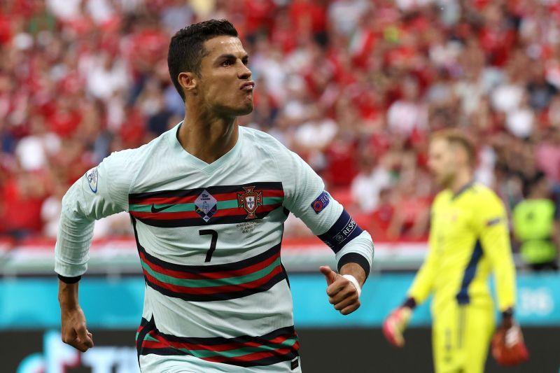 Portugal captain Cristiano Ronaldo. (Photo by Bernadett Szabo - Pool/Getty Images)